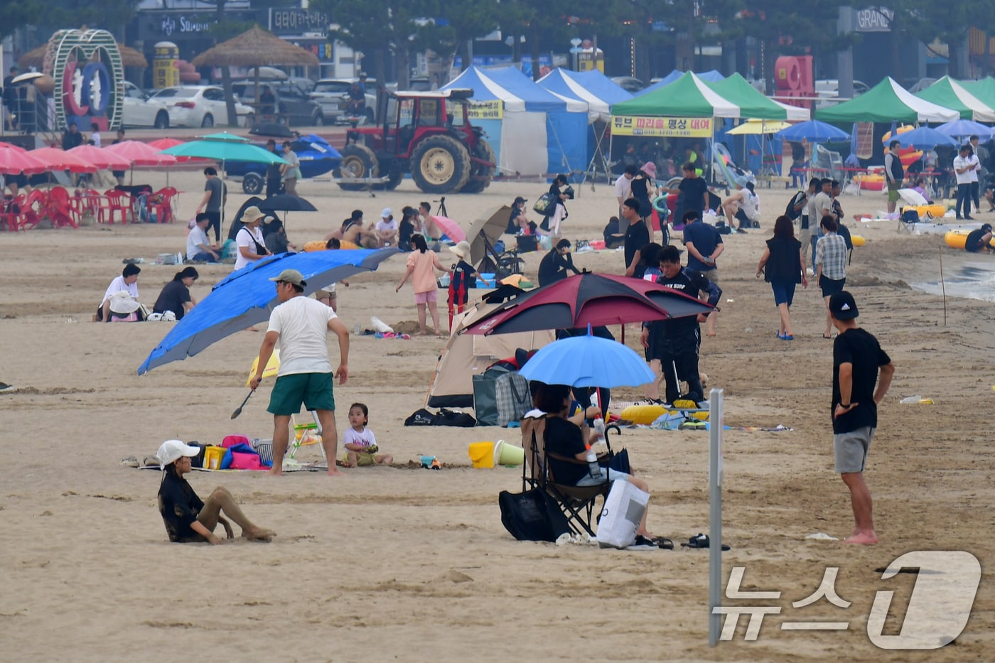 5일 구미의 낮 최고기온이 35.9도를 기록하는 등 대구와 경북 대부분 지역에 찜통더위를 보였다. (뉴스1 자료) ⓒ News1 DB