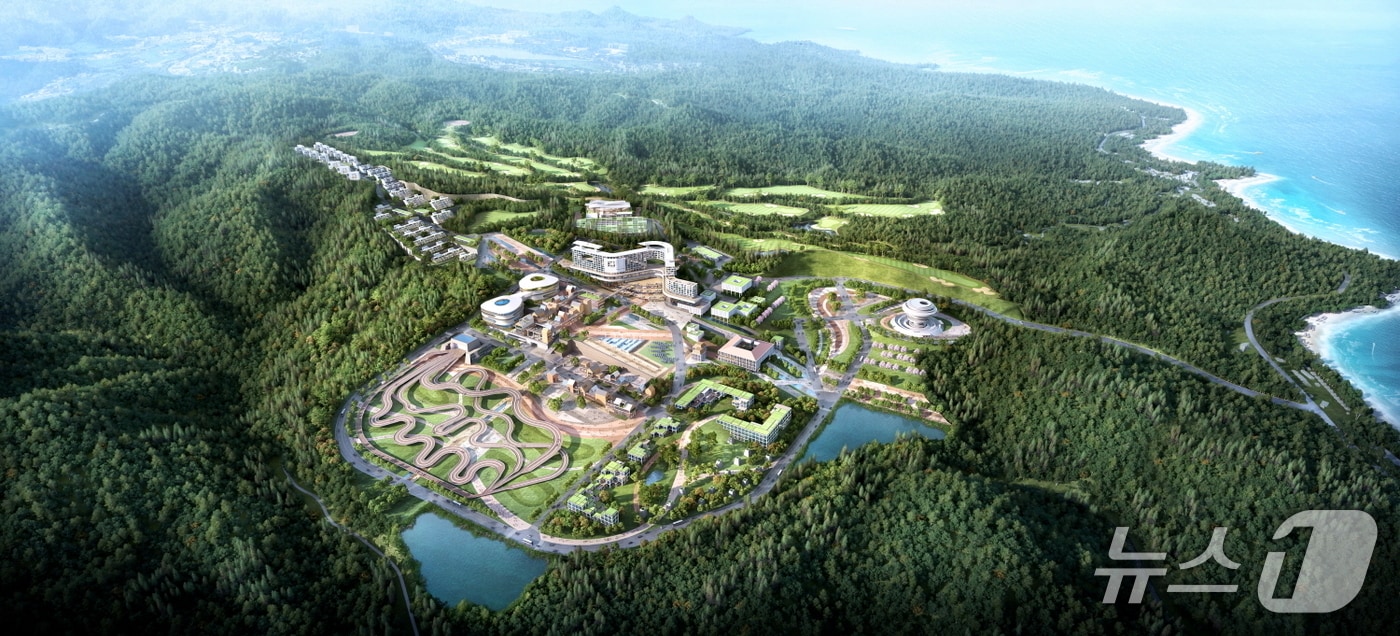 경북 포항시 호미곶 골프 리조트 조성사업 및 코스타 밸리 관광휴양지구 조감도. (포항시제공, 제판매 및 DB금자) 2025.8.4/뉴스1 