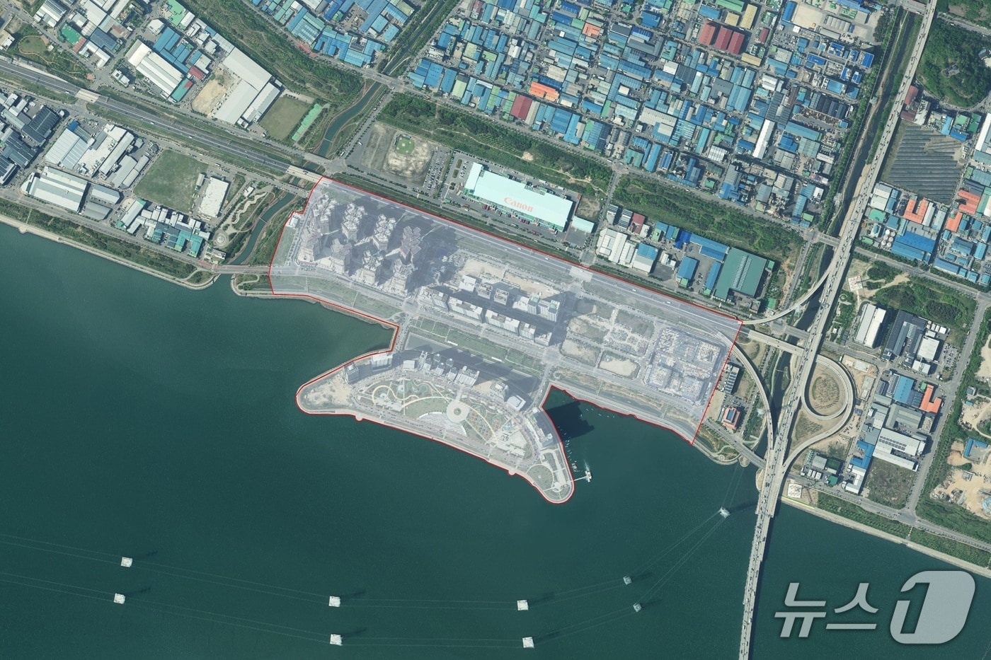 안산 시화MTV 일대.(안산시 제공)