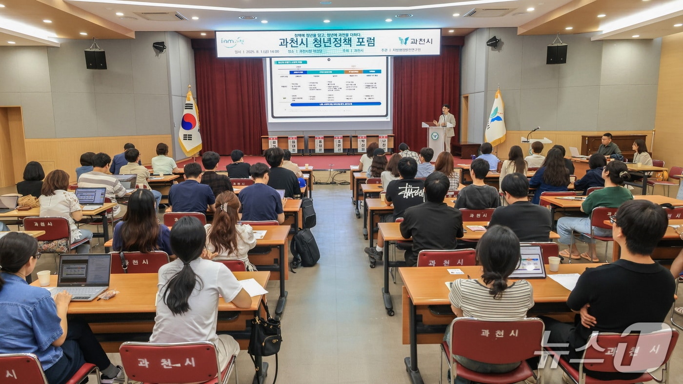 과천시 청년정책 포럼.(과천시 제공)