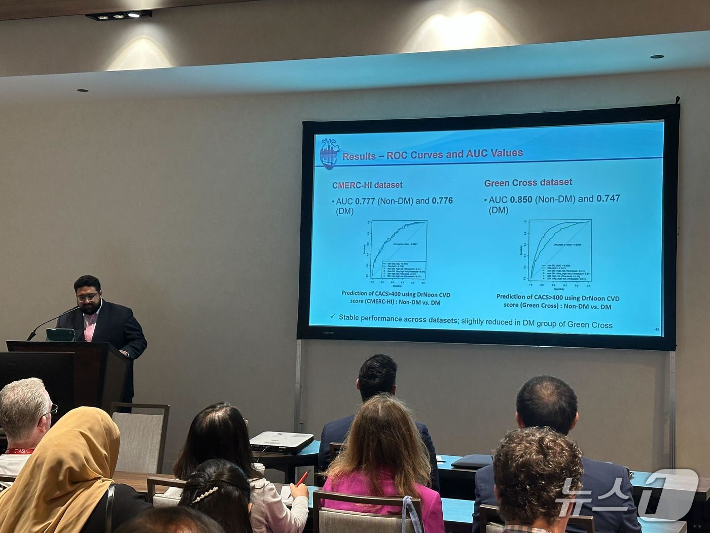 의료 인공지능(AI) 기업 메디웨일은 지난 1~3일 미국 보스톤에서 열린 미국예방심장학회(ASPC) 심혈관질환예방 학술대회서 연구초록 3편을 공개했다고 4일 밝혔다.(메디웨일 제공)