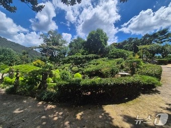 2025 '곡성군 아름다운 경관상 공모전'에서 '은행나무농원 꽃이랑 나무랑'이 대상에 선정됐다(곡성군 제공)