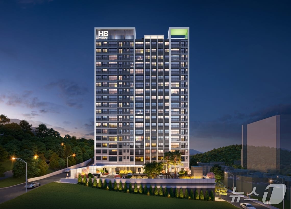 대구 수성구 '만촌 파크드림 에디움' 조감도.(HS화성 제공. 재판매 및 DB 금지)