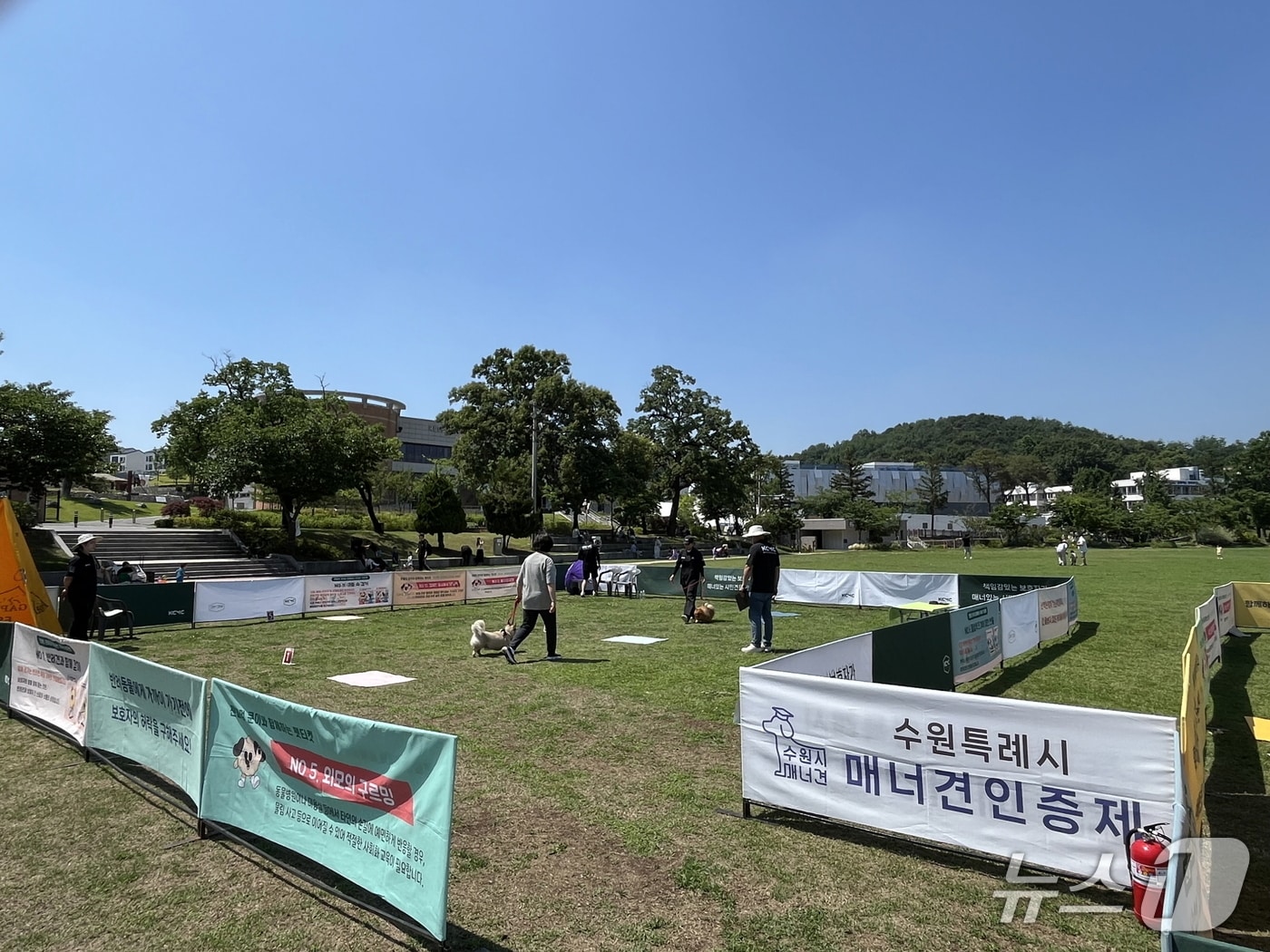 경기 수원시 매너견 인증테스트. (수원시 제공. 재판매 및 DB 금지) 2025.8.5/뉴스1