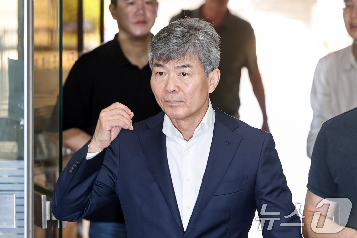 '도이치모터스 주가조작 사건' 당시 김건희 여사의 계좌를 관리한 것으로 알려진 이종호 전 블랙펄인베스트 대표 2025.8.5/뉴스1 ⓒ News1 민경석 기자