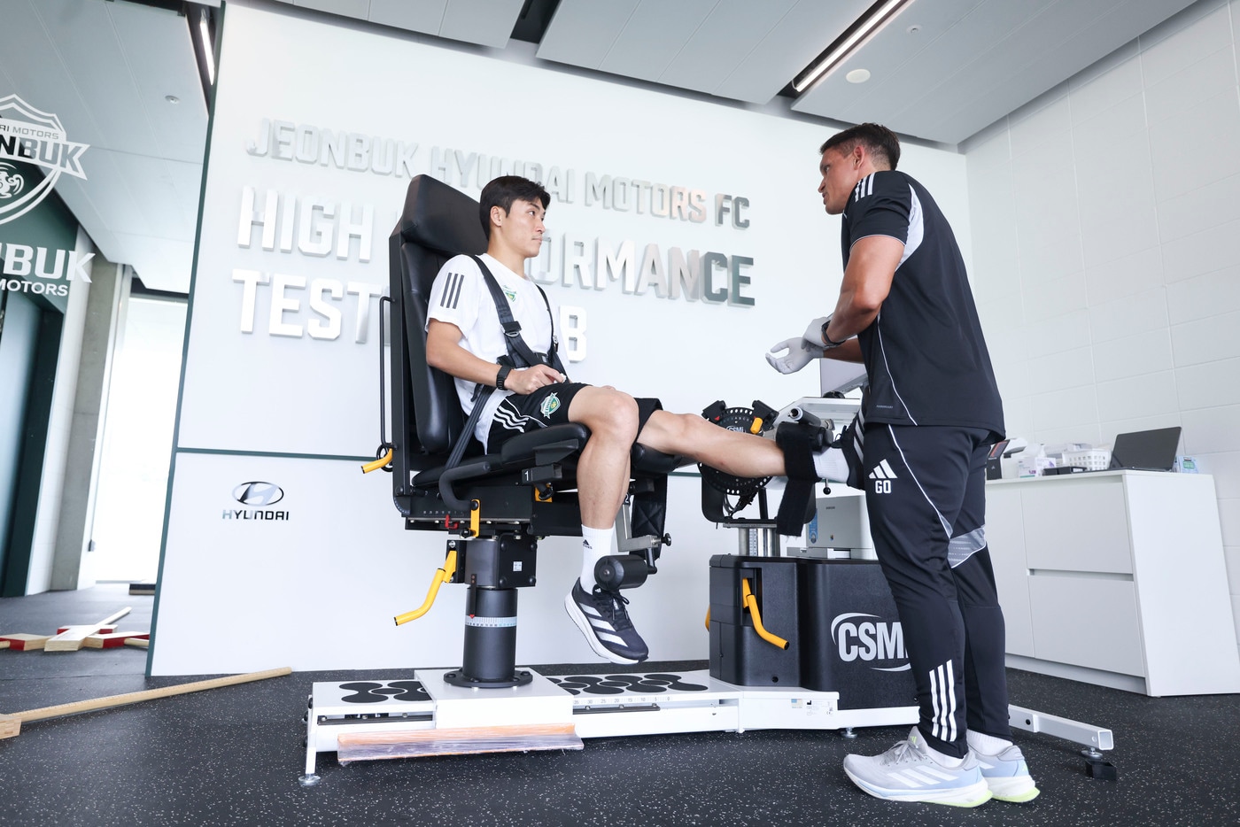 전북 현대가 클럽하우스에 하이 퍼포먼스 테스팅 랩을 구축했다.(전북 제공)