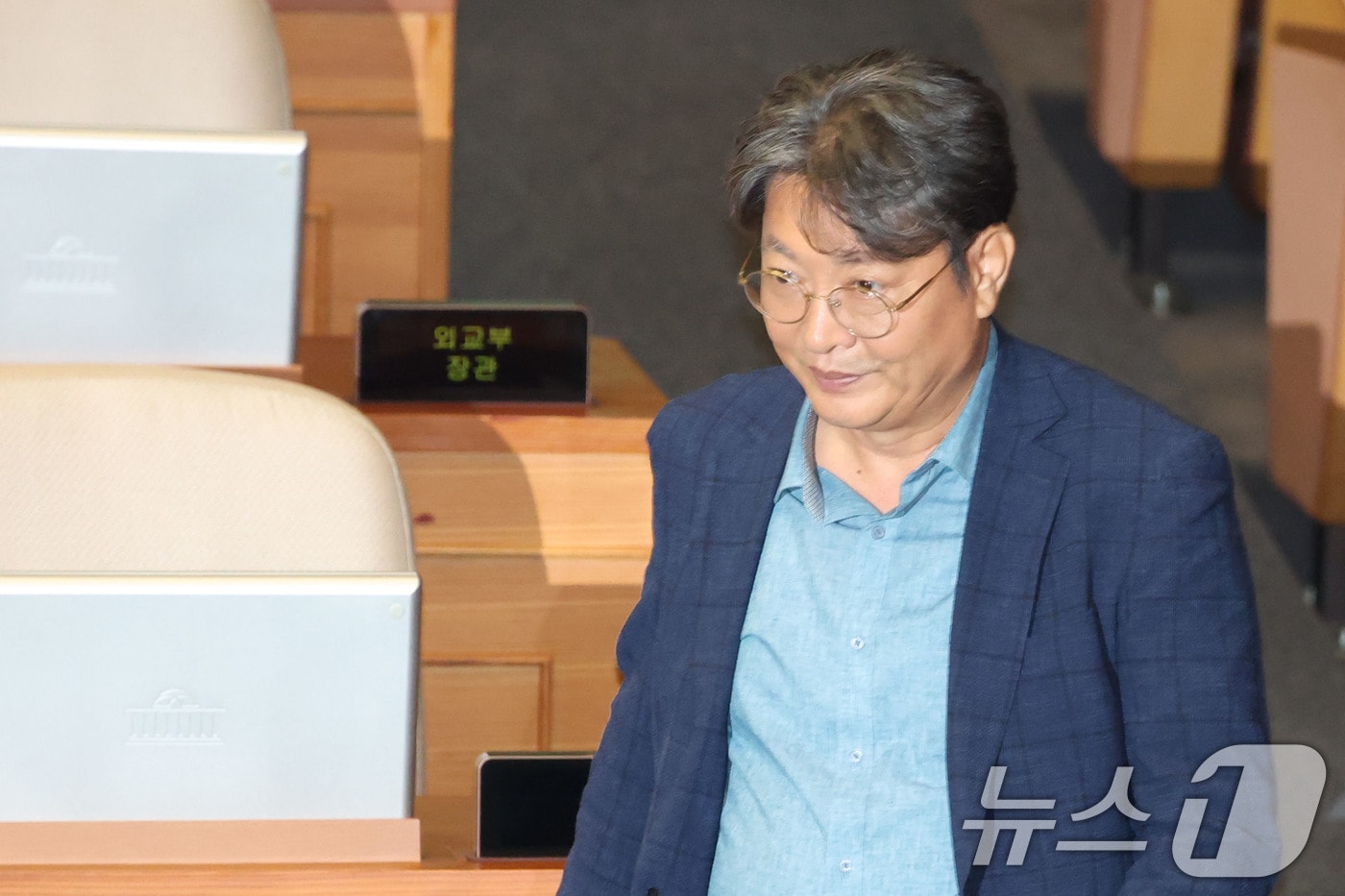 차명 주식거래 의혹을 받는 이춘석 의원. 2025.8.5/뉴스1 ⓒ News1 이광호 기자