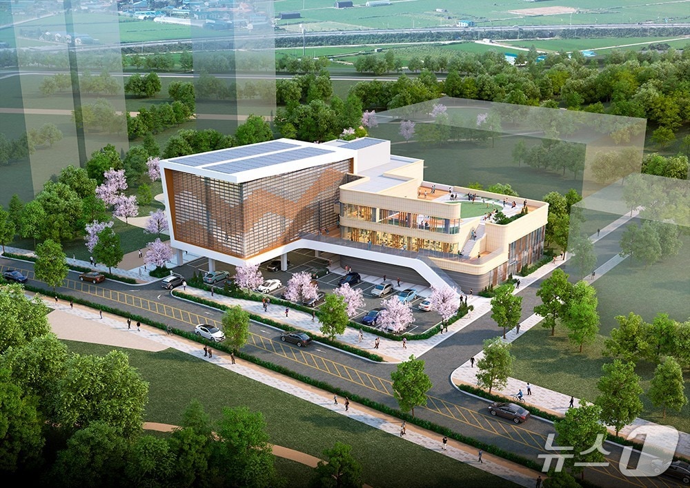 지식정보타운 문화체육시설 조감도.(과천시 제공)