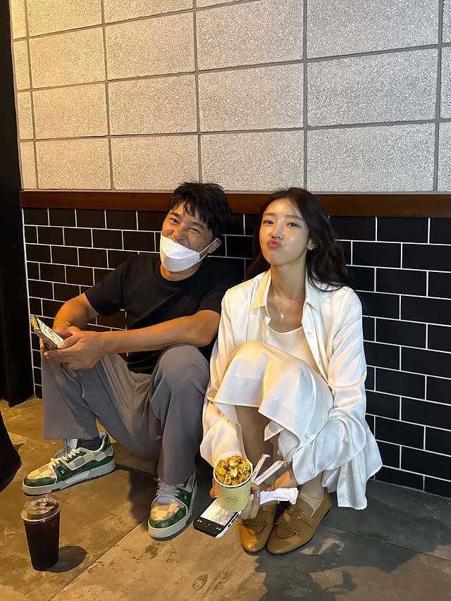 임창정과 서하얀(서하얀 SNS)