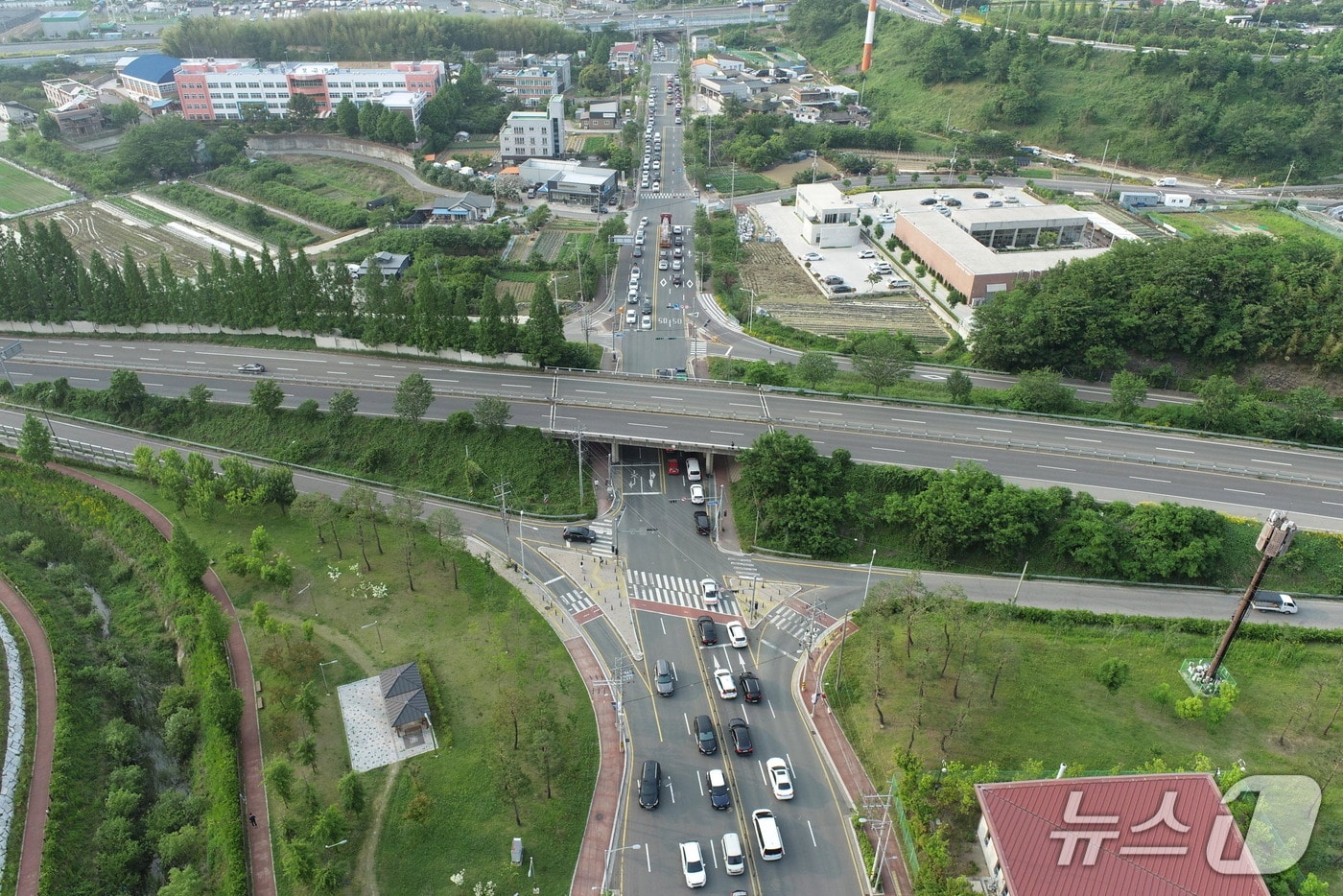 진주시 호탄동 방아교차로(진주시 제공. 재판매 및 DB금지).
