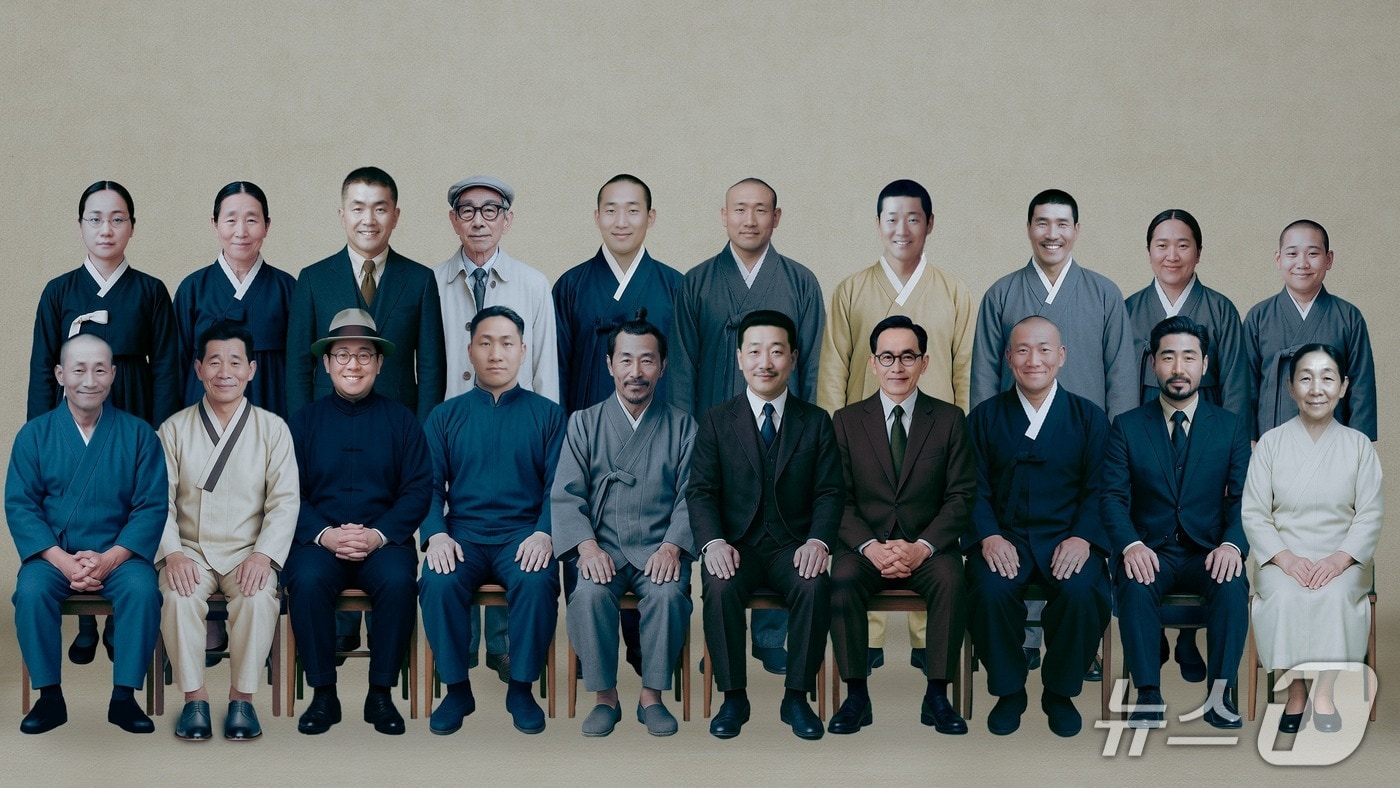 AI로 복원된 강원 출신 독립유공자들.&#40;강원서부보훈지청 제공, 재판매 및 DB금지&#41; 