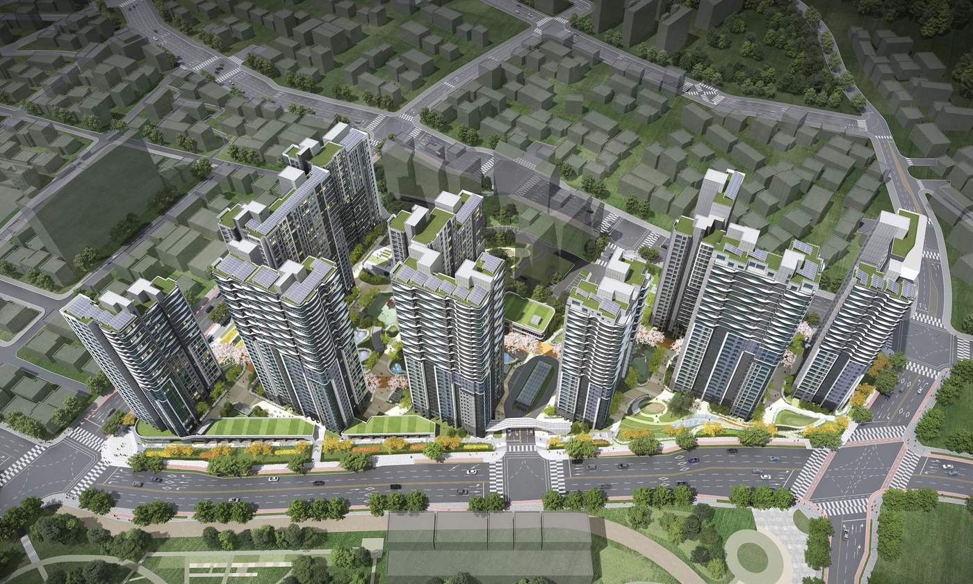  마천4구역 조감도(서울시)