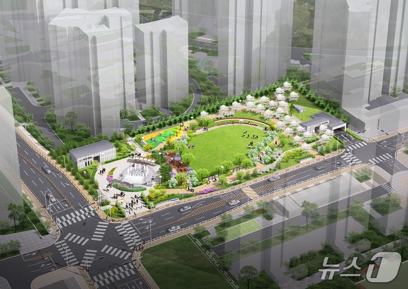 증포3지구 문화공원 공영주차장 조감도.&#40;이천시 제공&#41;