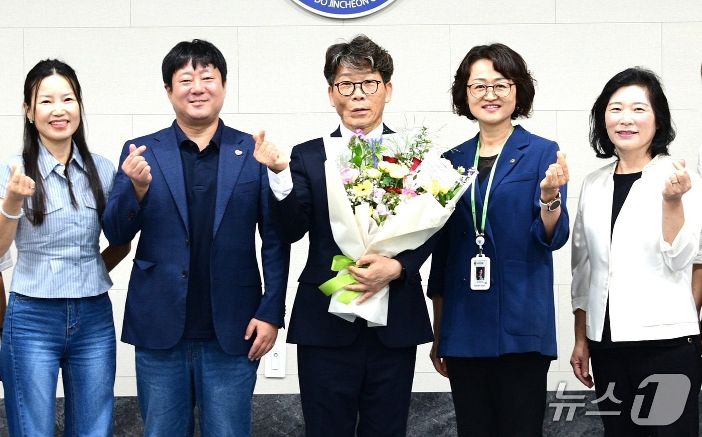 김사명 진천교육지원청 교육장이 1일 취임했다.(진천교육지원청 제공, 재판매 및 DB금지)/뉴스1