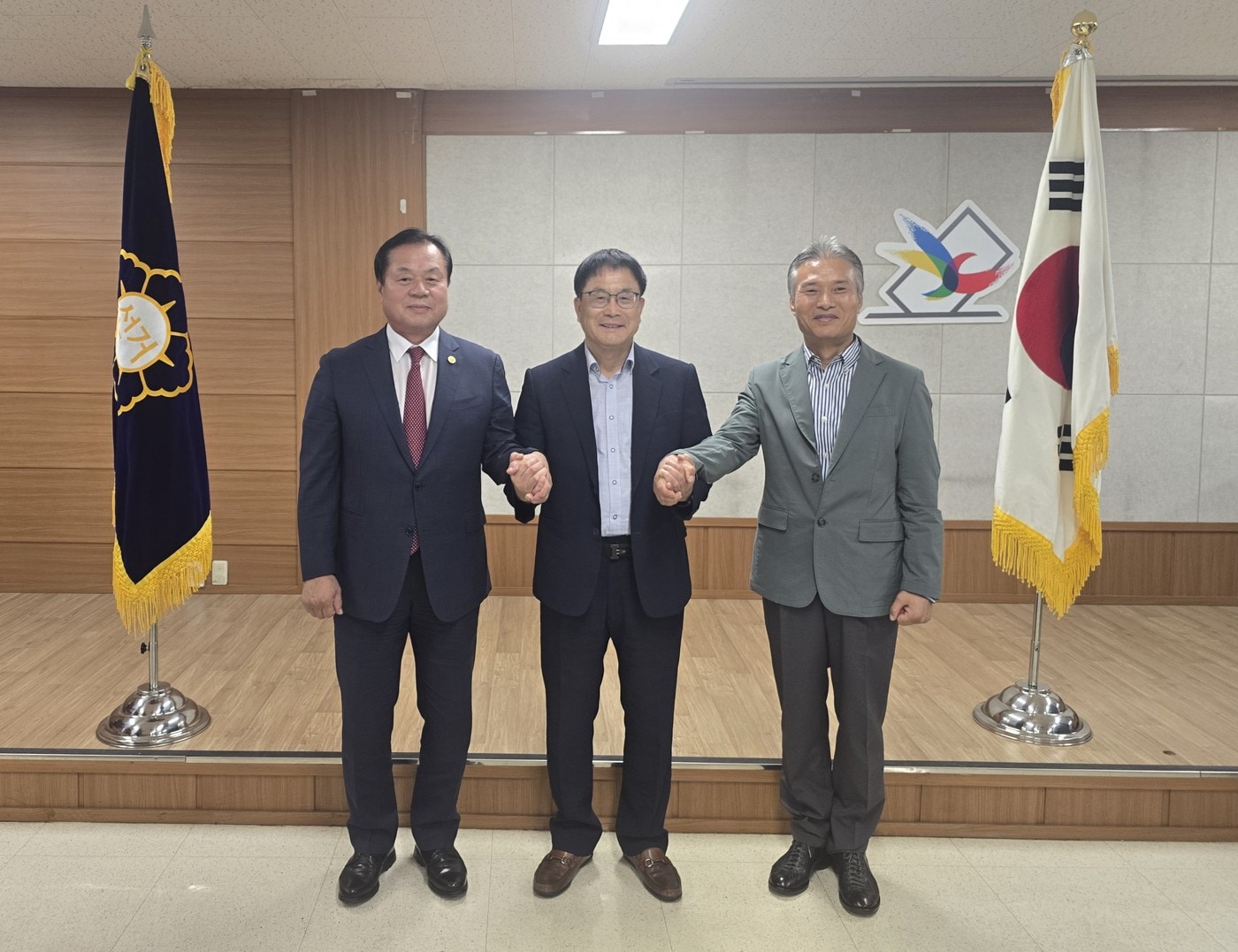 안용규 전 한체대 총장, 윤웅석 전 국기원 연수원장, 남승현 전 국기원 태권도시범단 단장이 국기원장 선거에 입후보 했다. (국기원 제공)