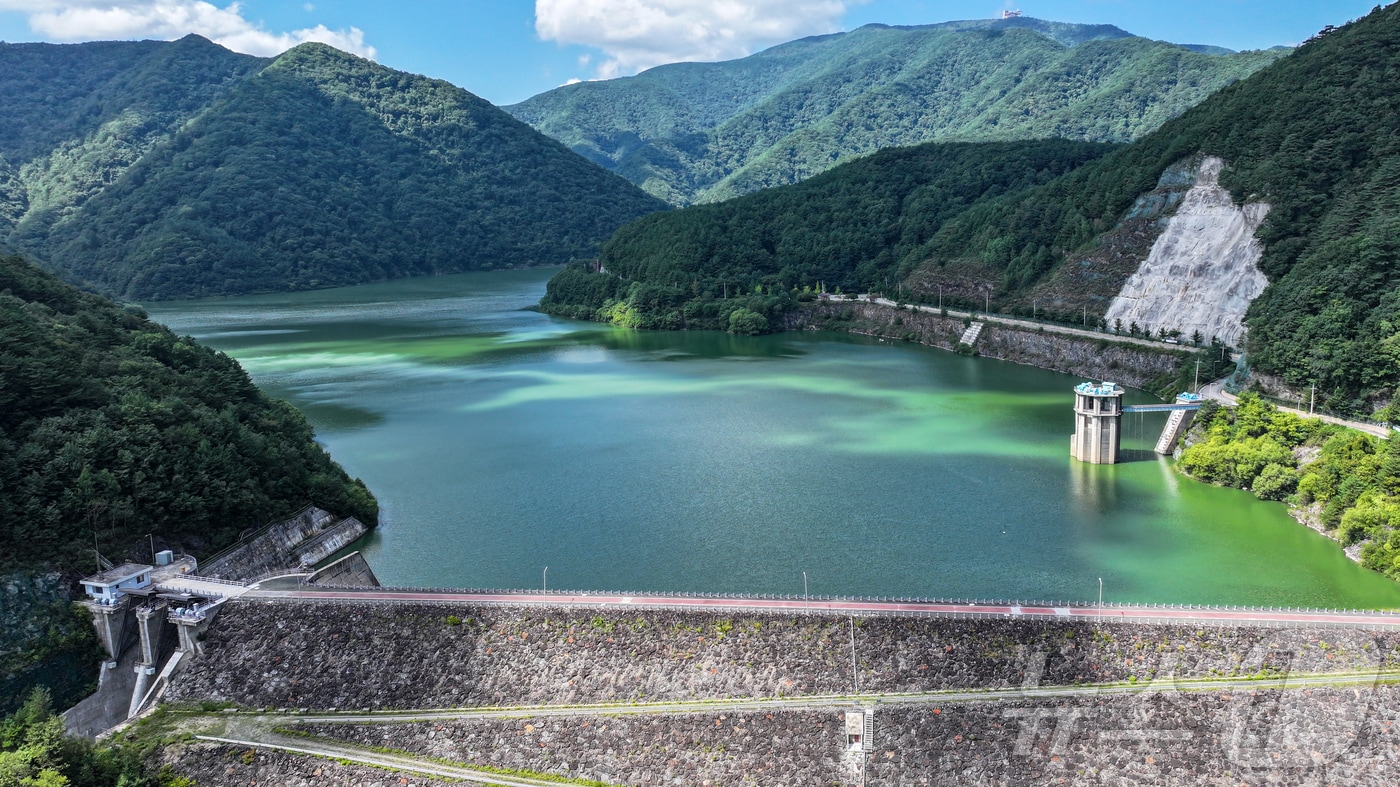 강원 평창군 대관령면 도암댐 ⓒ News1 김진환 기자