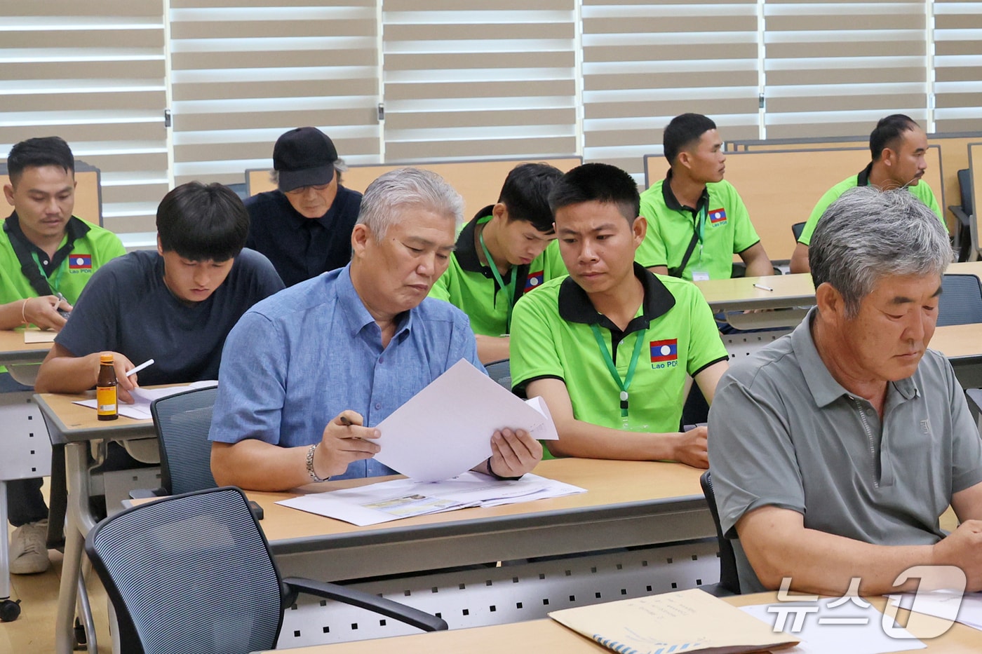 전북 임실군이 외국인 계절근로자 고용주를 대상으로 사업설명회를 갖고 있다.(임실군제공. 재판매 및 DB금지)2025.9.10/뉴스1