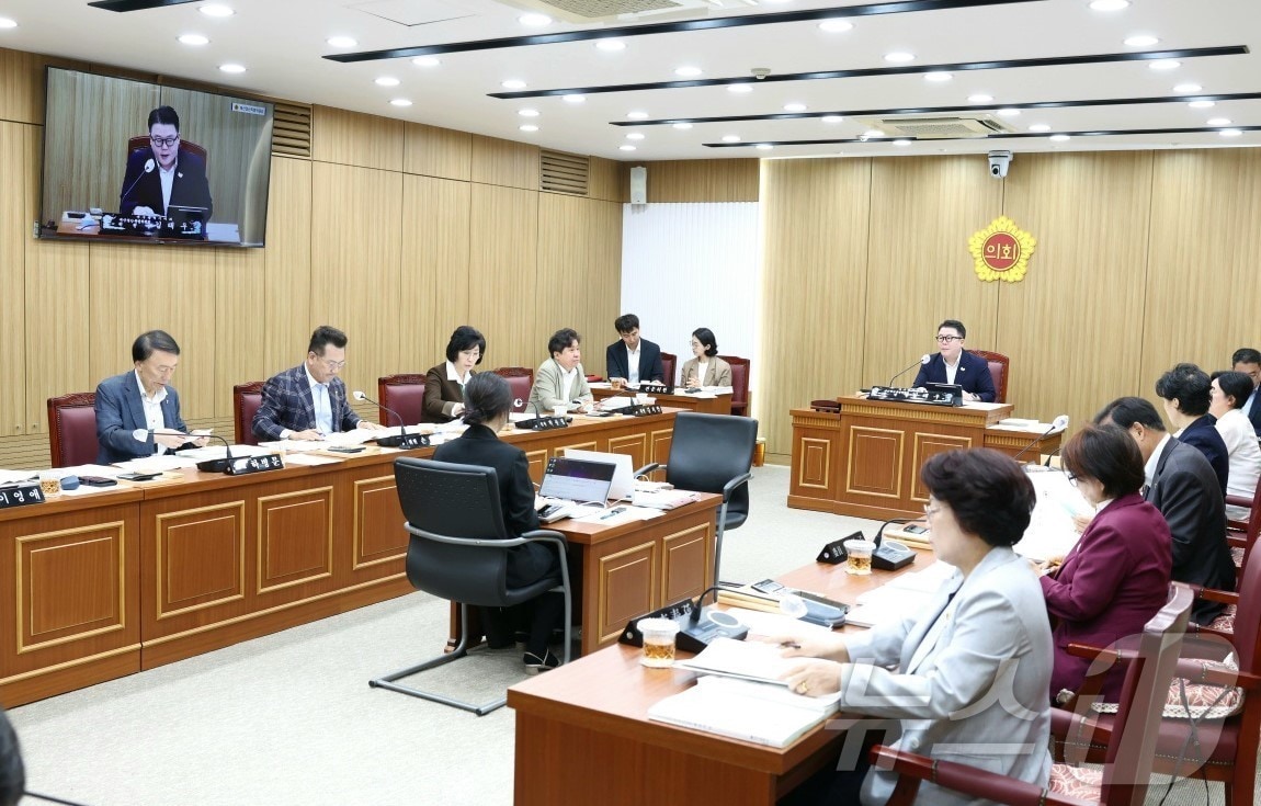 대구시의회가 10일 제319회 임시회를 열어 대구시의 올해 3회 추가경정예산안과 조례안, 동의안 등 33건의 안건을 심사했다.(대구시의회 제공,재판매 및 DB 금지) /뉴스1