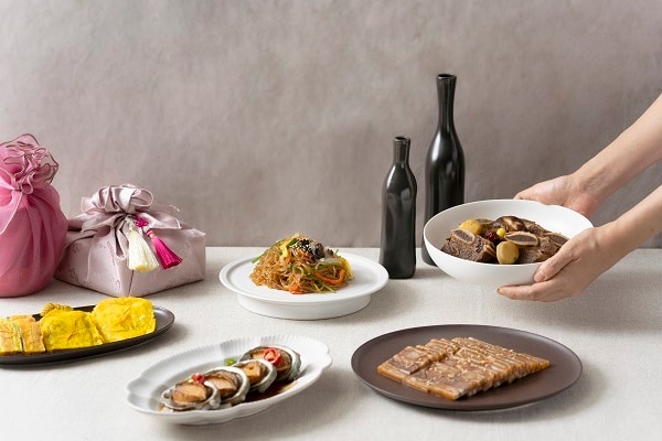 더 클래식 500 펜타즈 호텔 뷔페 라구뜨의 '한가위 홈파티 박스' 예시 / 사진=라구뜨 제공