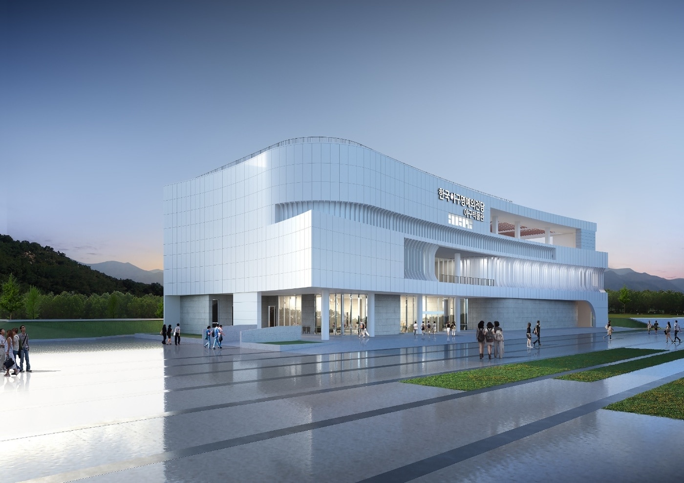 한국야구 명예의 전당 조감도.(KBO 제공)