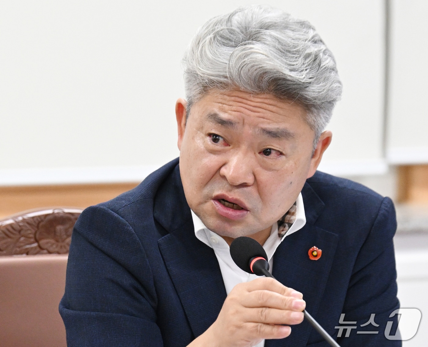 강철남 제주특별자치도의회 의원(더불어민주당·제주시 연동 을)이 11일 열린 제442회 도의회 문화관광체육위원회 제1차 회의에서 질의하고 있다.(제주특별자치도의회 제공, 재판매 및 DB 금지)