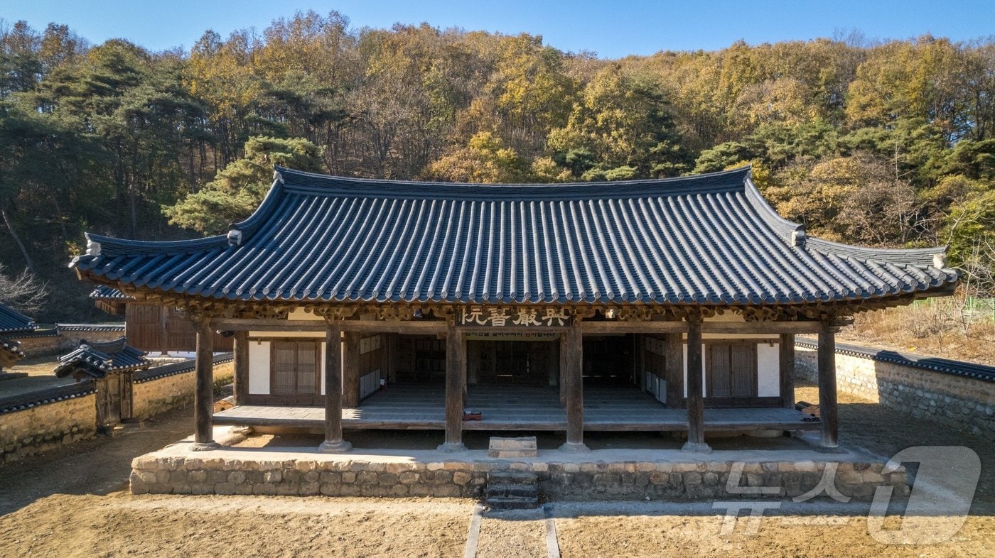 경북 상주시 연원동에 있는 흥암서원(尙州 興巖書院)이 국가지정문화유산 사적(史蹟)으로 지정 예고됐다.(상주시 제공,재판매 및 DB 금지) /뉴스1