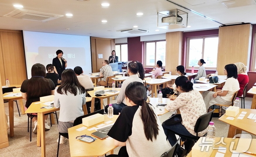 창업 교육 진행 모습,(대전시사회서비스원 제공. 재판매 및 DB금지)/뉴스1