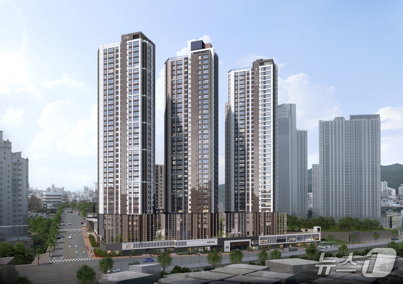 현대건설, 부산 '힐스테이트 가야' 487가구 분양 - 뉴스1