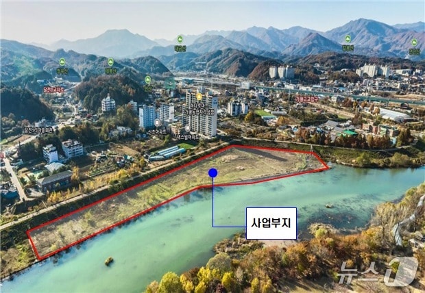  경기 가평군 달전리 파크골프장 조성 부지&#40;가평군 제공. 재판매 및 DB 금지&#41;/뉴스1