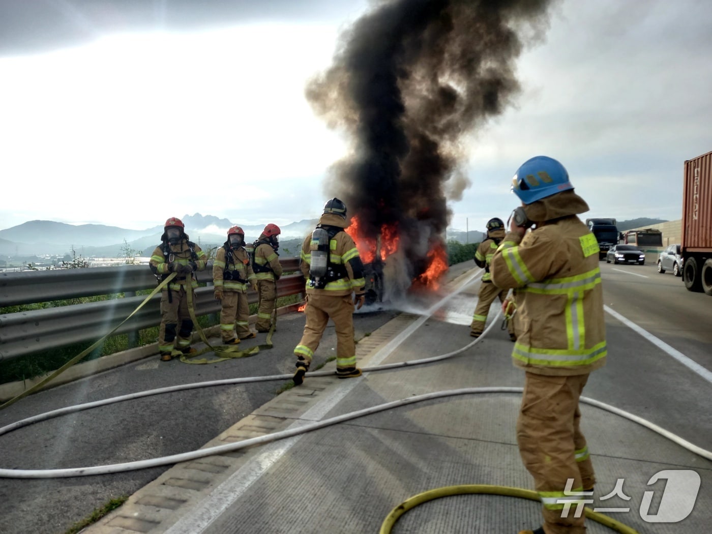 화재 현장(고양소방서 제공. 재판매 및 DB 금지)/뉴스1