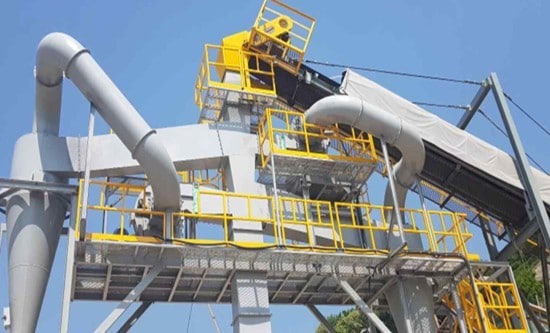 이도에코청주가 환경부로부터 신기술 인·검증을 획득한 순환골재 이물질 선별 기술 장비.(이도 제공) /뉴스1 ⓒ News1