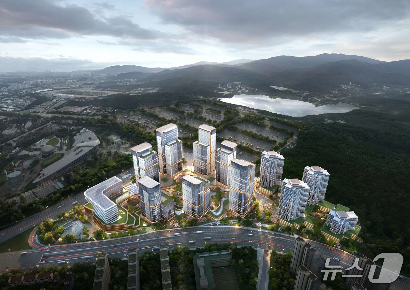 과천 막계동 특별계획구역 개발사업 조감도.&#40;과천시 제공&#41;