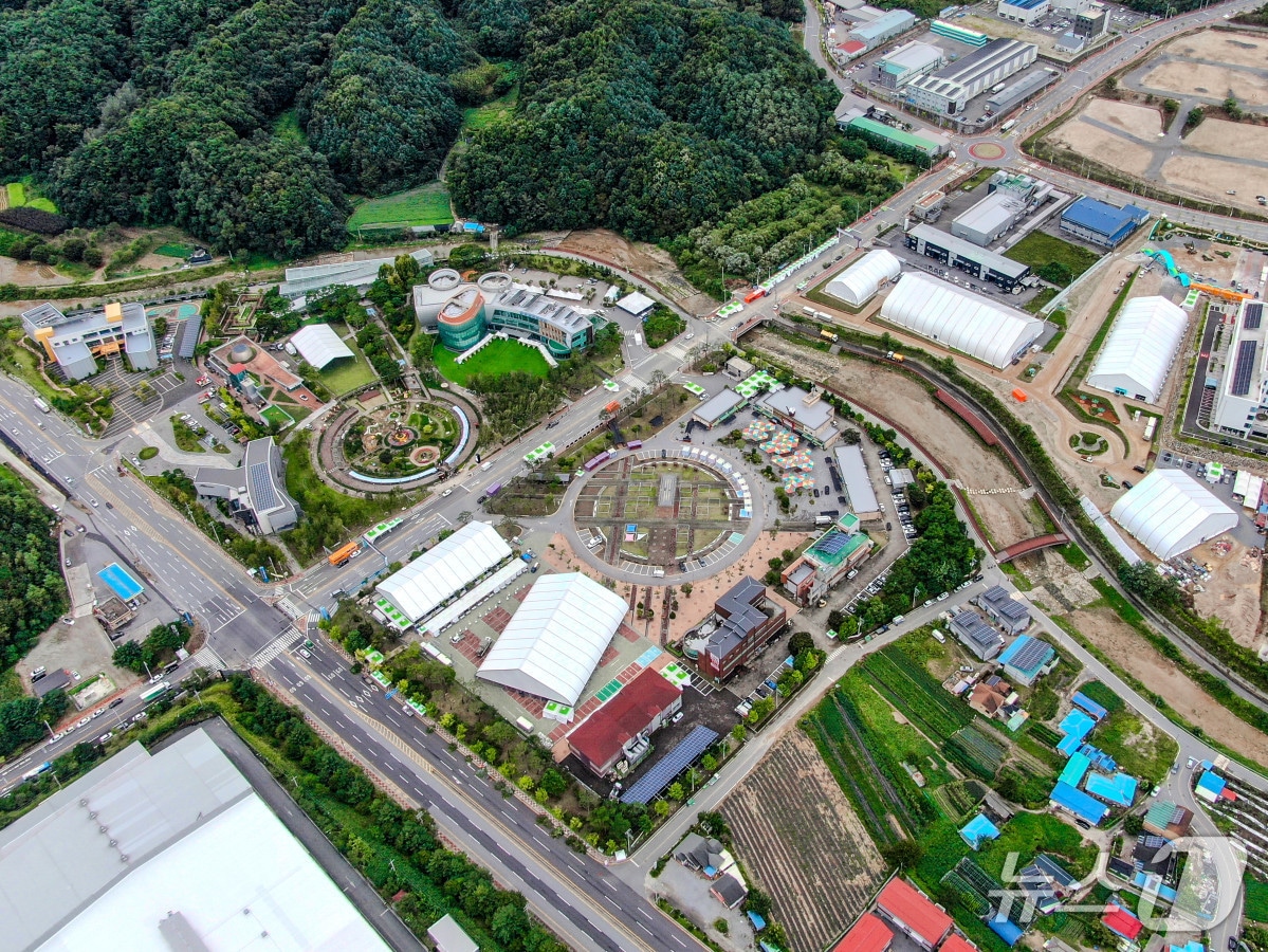 제천국제한방천연물산업엑스포장 전경,(제천시 제공. 재판매 및 DB금지)./뉴스1