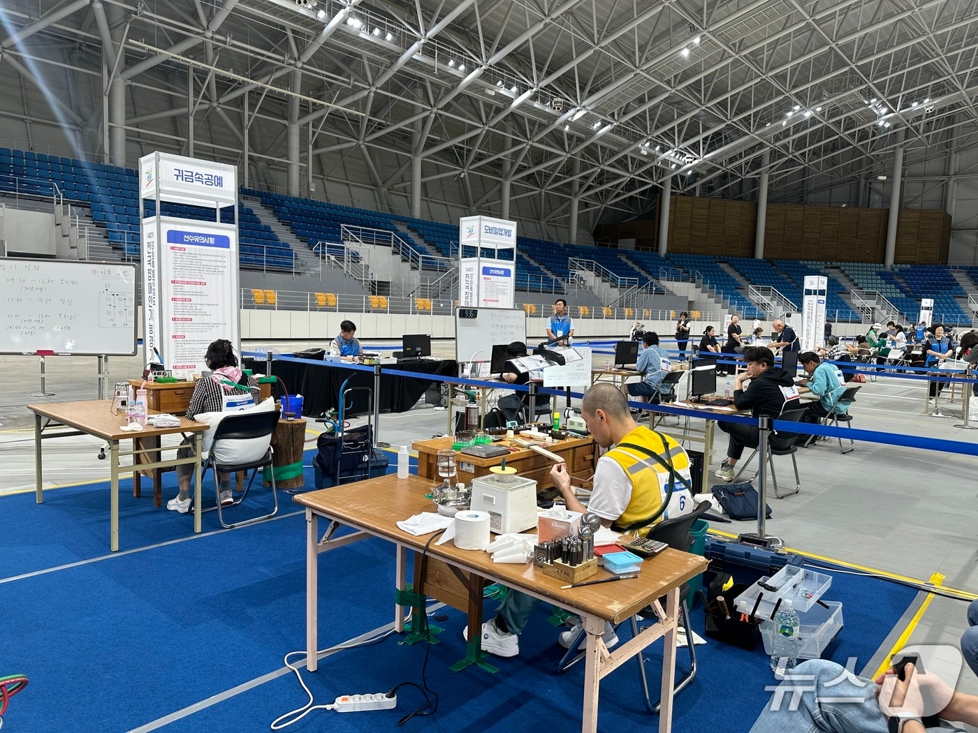 제42회 전국장애인기능경기대회.(군산교도소 제공. 재판매 및 DB금지)