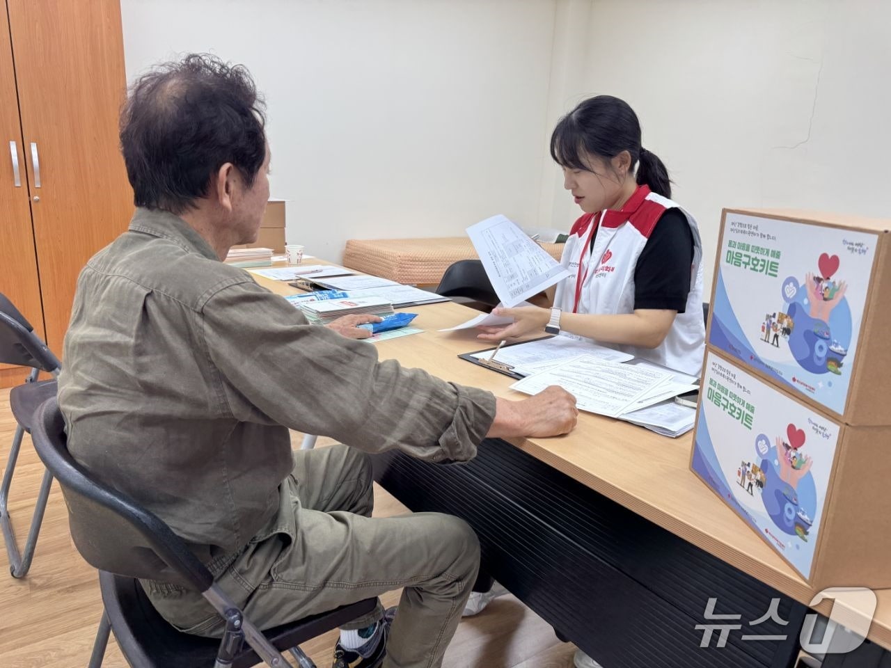 강원특별자치도, 강릉 지역 가뭄 장기화 재난심리회복 지원 상담 활동 진행.(강원도 제공, 재판매 및 DB금지)