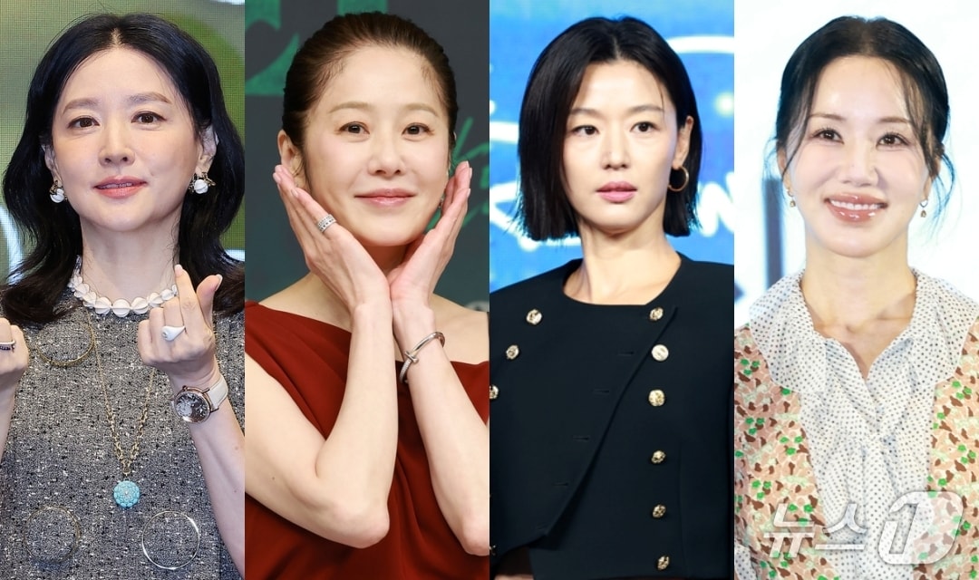 이영애 고현정 전지현 엄정화(왼쪽부터) / 뉴스1 DB