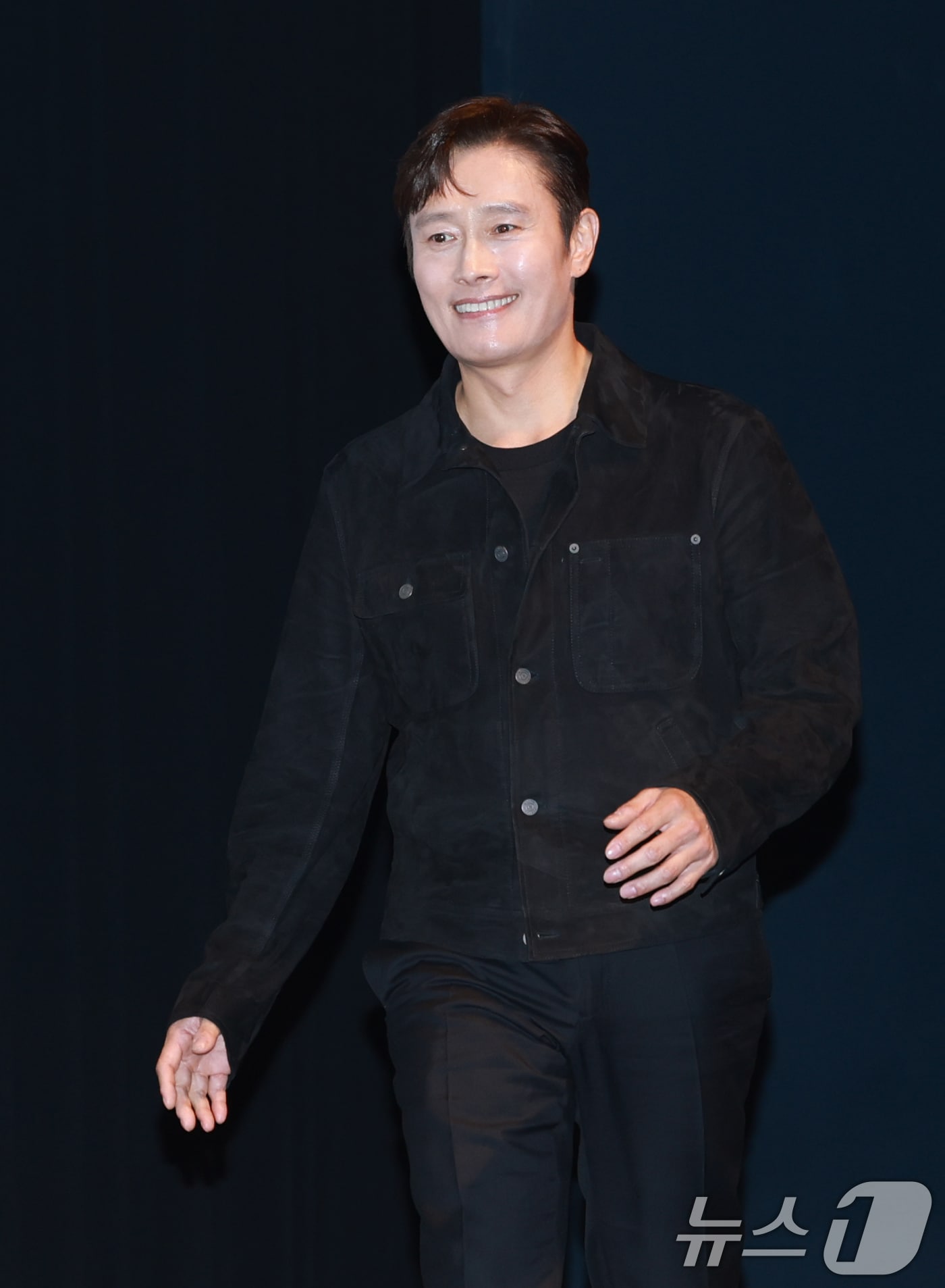 배우 이병헌이 19일 오후 부산 해운대구 동서대학교 소향씨어터 신한카드홀에서 열린 제30회 부산국제영화제(BIFF) 액터스 하우스 행사에 참석하고 있다. 2025.9.19/뉴스1 ⓒ News1 권현진 기자