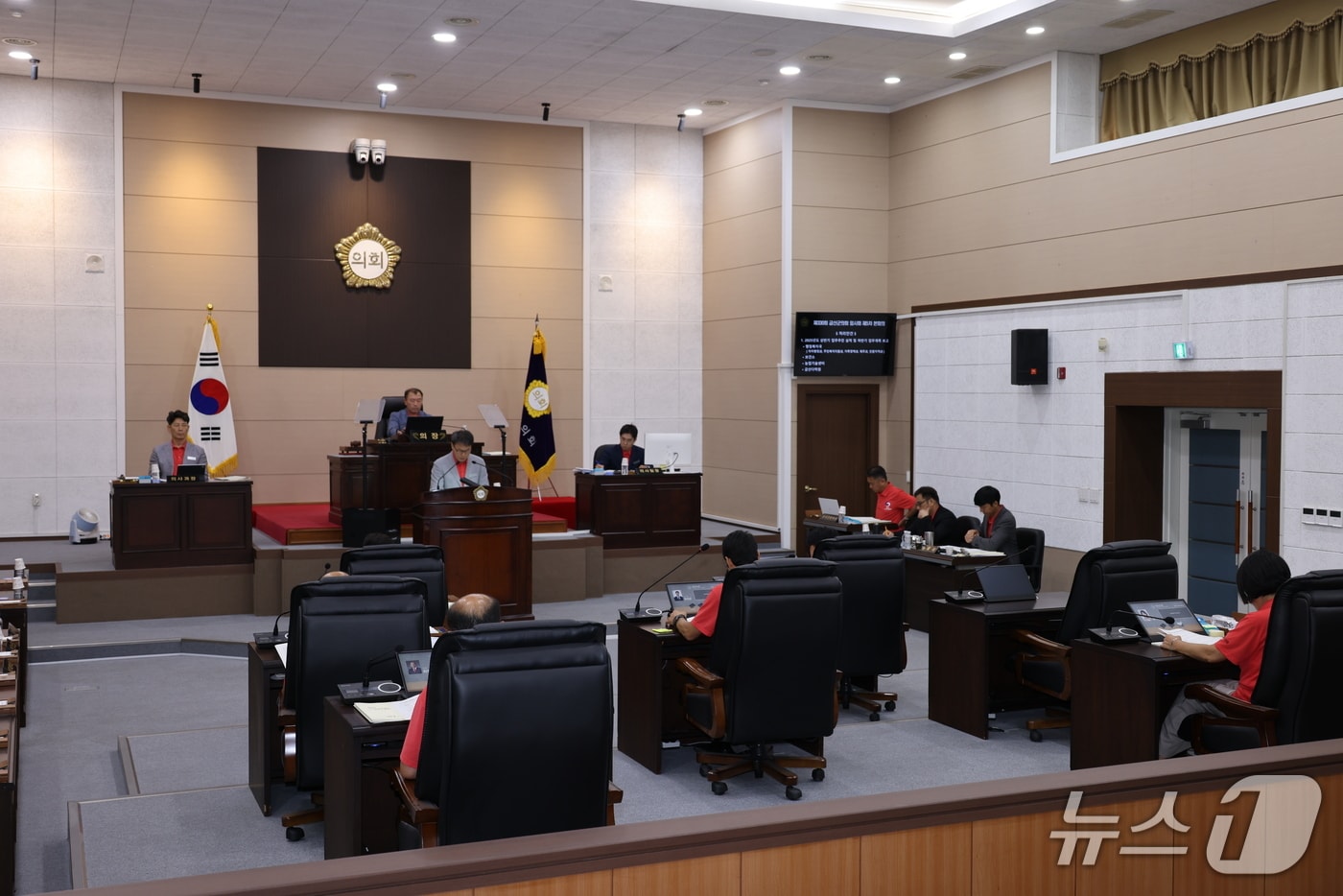 금산군의회 제331회 임시회 개회 (금산군의회 제공.재판매 및 DB 금지)/뉴스1