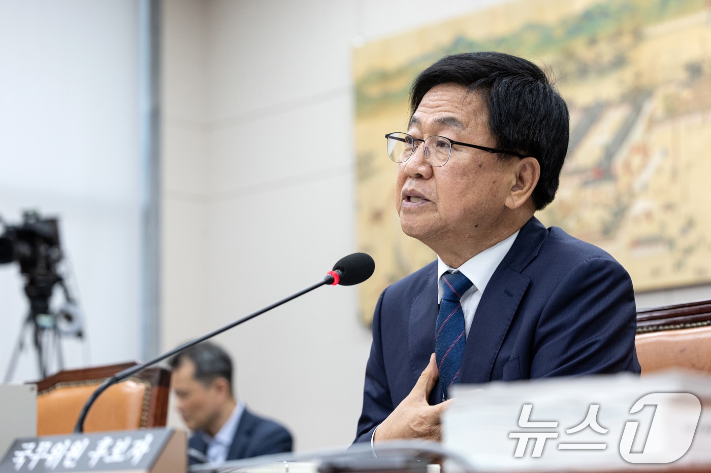 최교진 사회부총리 겸 교육부 장관 후보자가 2일 서울 여의도 국회 교육위원회에서 열린 인사청문회에 출석해 의원 질의에 답변하고 있다. 2025.9.2/뉴스1 ⓒ News1 이승배 기자