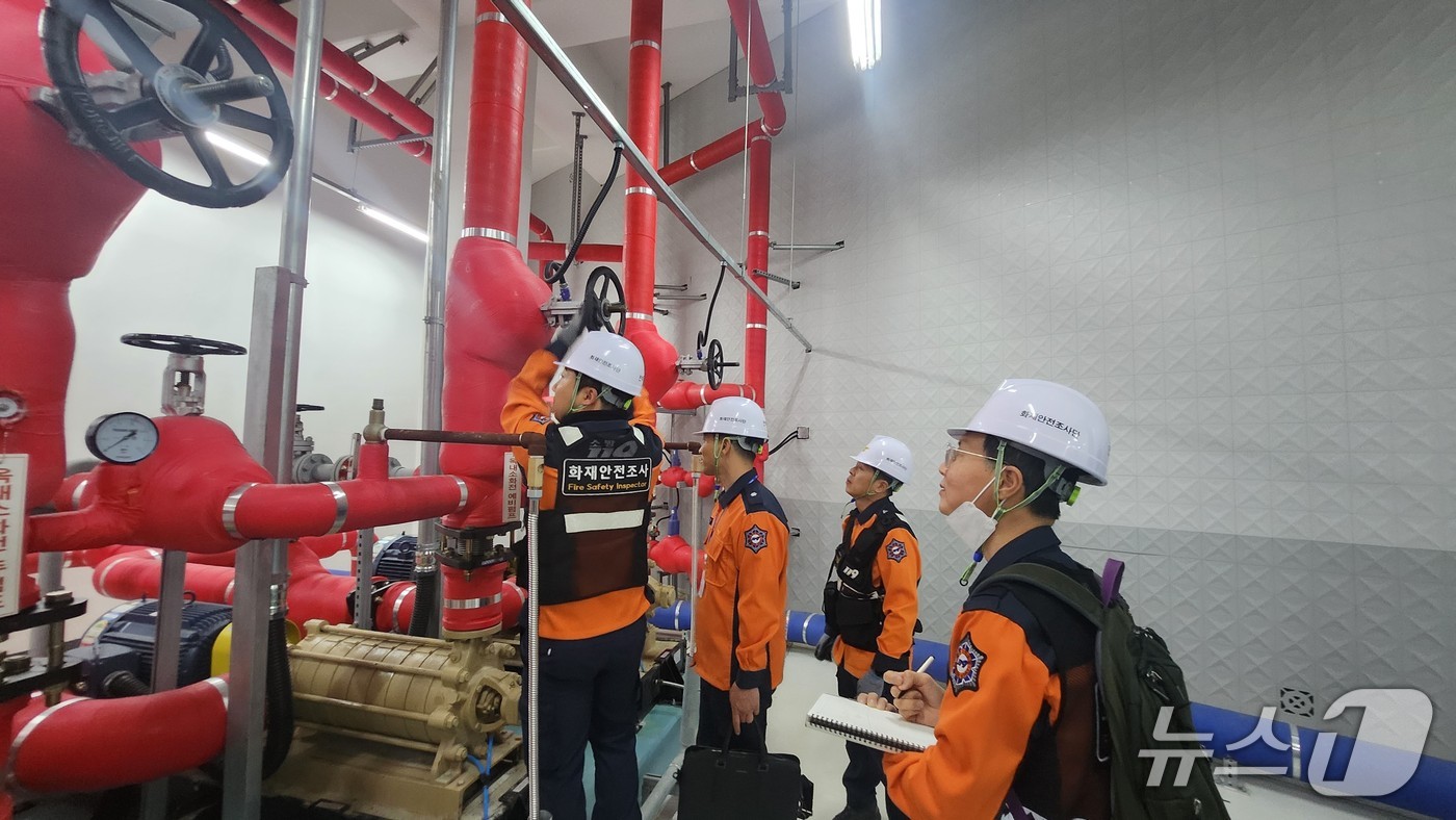 전북소방 화재안전조사 사진.(전북소방본부 제공. 재판매 및 DB금지)