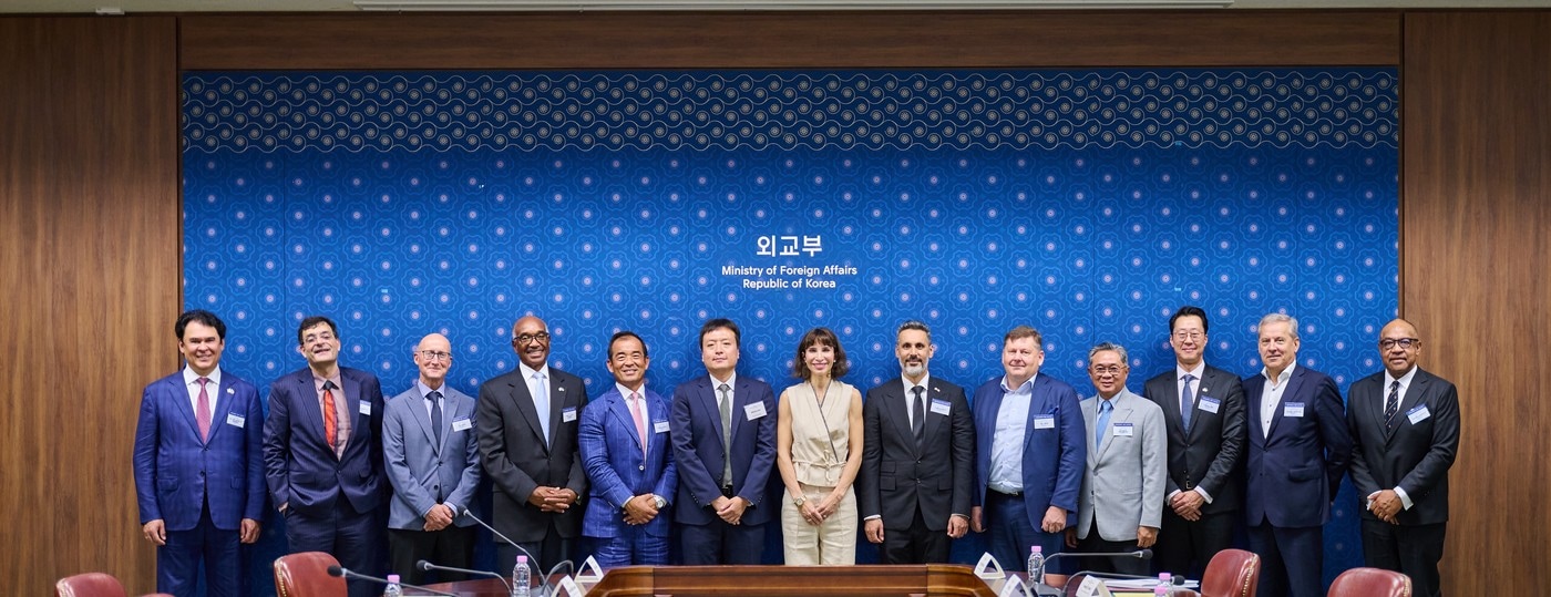 한국을 찾은 12개국 재외명예영사들이 우수사례 공유 세미나를 진행하고 있다.(외교부 제공)