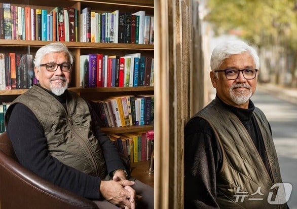 올해 제14회 박경리문학상 수상자로 확정된 인도 출신 작가 '아미타브 고시'. (원주시 제공. 재판매 및 DB금지) 2025.9.20/뉴스1