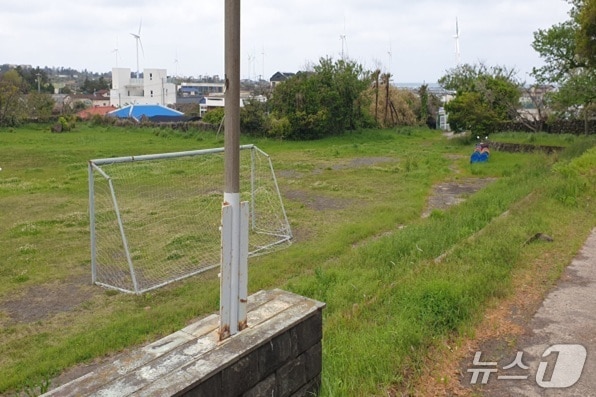 옛 신창중 부지 전경.(제주도교육청 제공. 재판매 및 DB 금지)/뉴스1