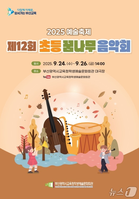 부산초등꿈나무음악회 안내문. (부산시교육청 제공. 재판매 및 DB금지)