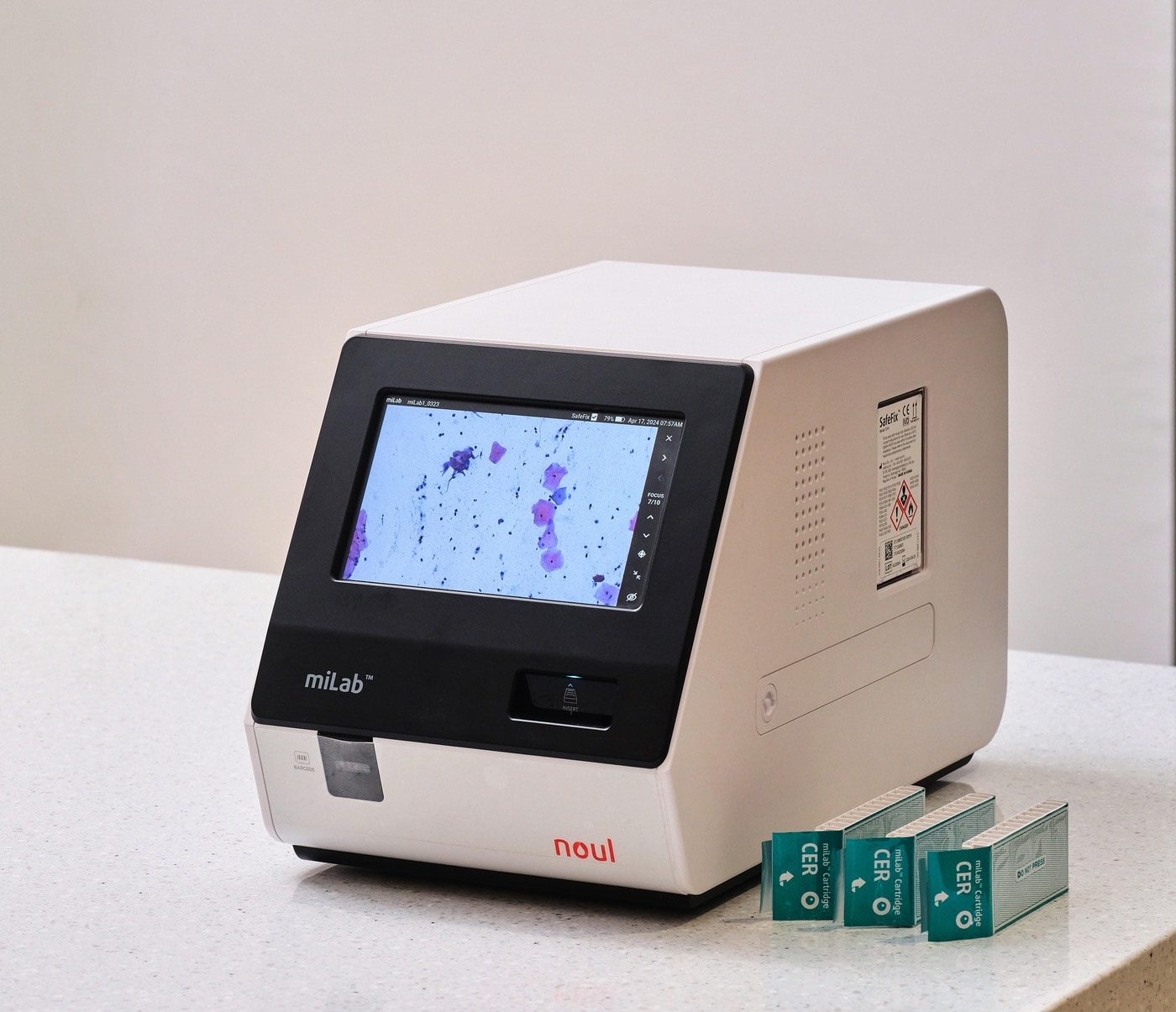  노을, 자궁경부암 진단 카트리지. (노을 제공)