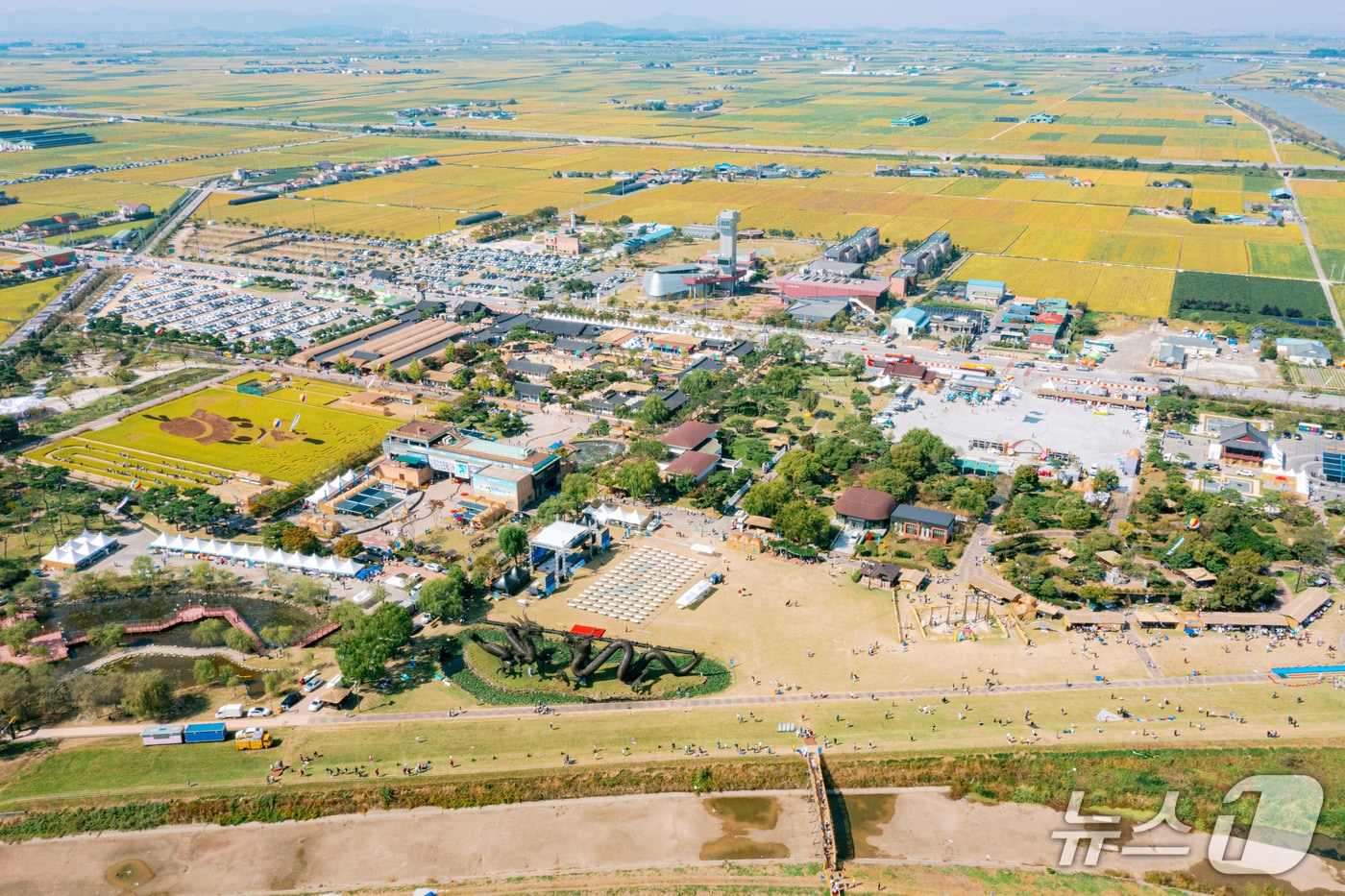 김제 벽골제 관광지./뉴스1 DB