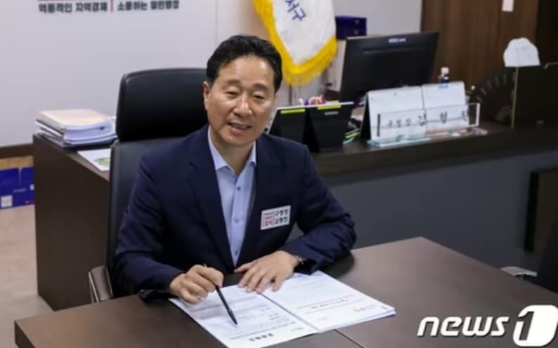 김형찬 부산강서구청장. &#40;부산강서구청 제공. 재판매 및 DB 금지&#41;