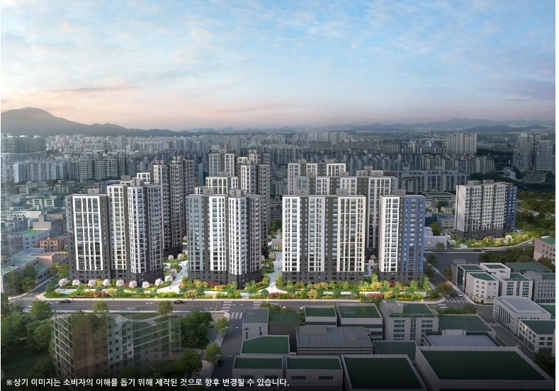 두산위브&수자인 부평 더퍼스트 조감도&#40;두산건설 제공&#41; 뉴스1 ⓒ News1 