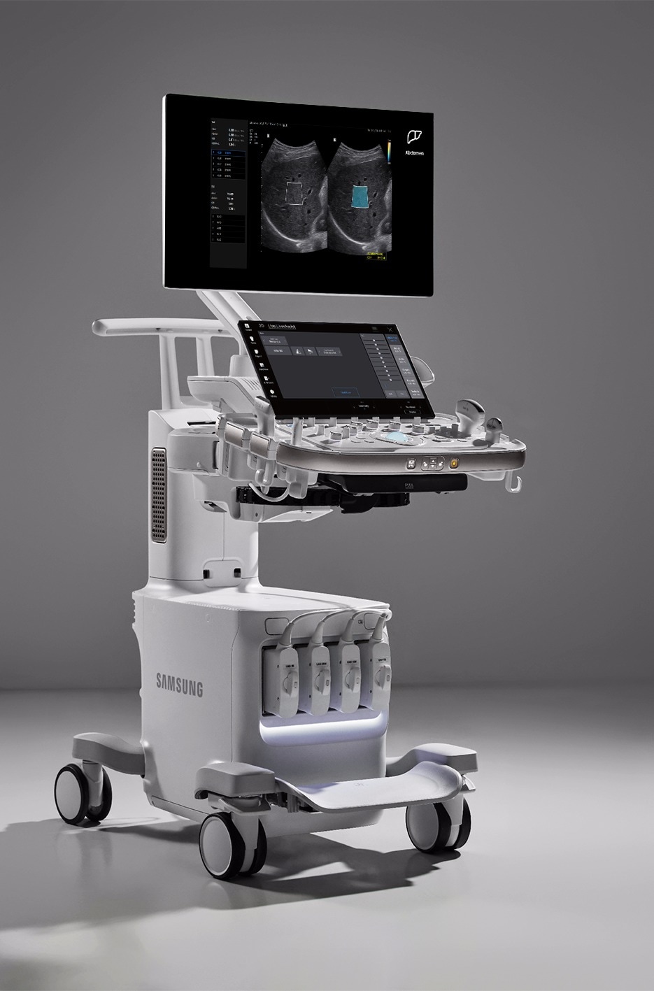 삼성메디슨 영상의학과 프리미엄 초음파 진단기기. (삼성메디슨 제공)