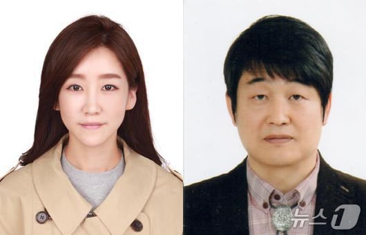 용인시 문화상 수상자 정덕문&#40;오른쪽&#41;·고유정 씨.&#40;용인시 제공&#41;